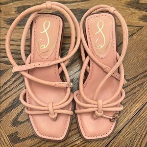 Sam Edelman Pink Strappy Sandals